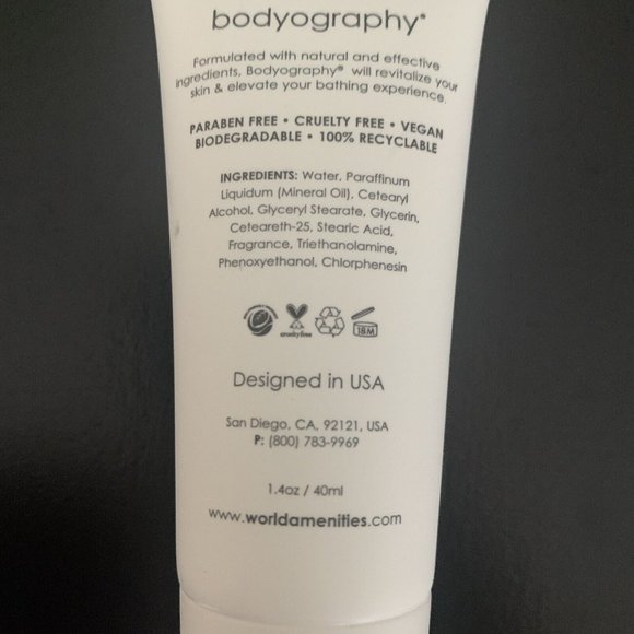 Bodyography blanc Bathroom 5 piece Travel Amenity Kit shampoo conditione… - Picture 8 of 8